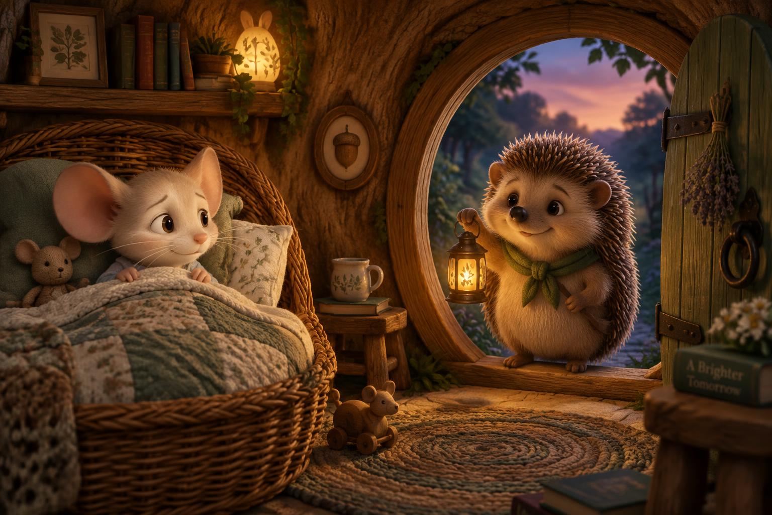 Pip and the dark — scene 1