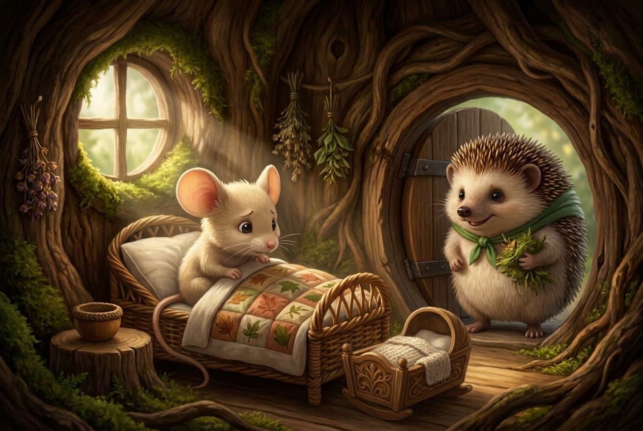 Pip meets a new sibling — scene 1